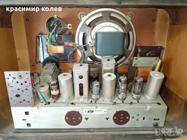 лампов радиоапарат "KORTING EXCELLO 53W", снимка 9 - Антикварни и старинни предмети - 46205120