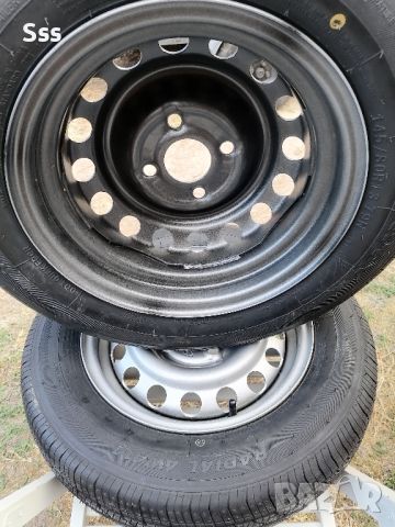 Чисто нови гуми с джанти за ремърке 145/80/13, снимка 5 - Гуми и джанти - 46088411