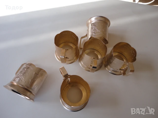 Комплект подстакани подстакан Зубър СССР, снимка 6 - Колекции - 50471881