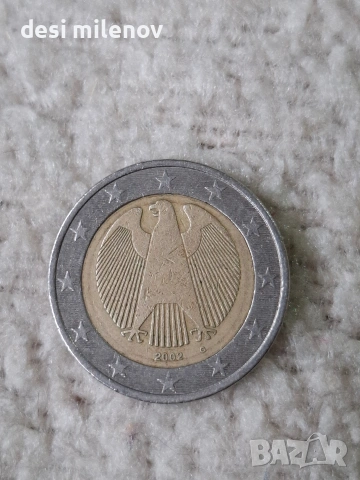 2 евро сечена монета рядка, снимка 2 - Нумизматика и бонистика - 53219728
