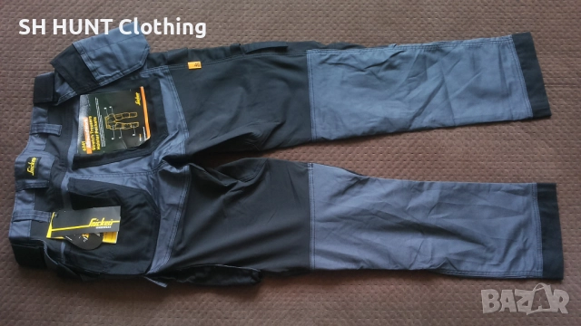 Snickers 6241 Allround Work Stretch Trouser разм 46 / S панталон с от части еластична материя W4-415, снимка 3 - Панталони - 52025525