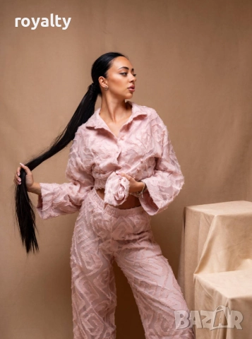 Розов Дамски Комплект , снимка 3 - Спортни екипи - 52934319