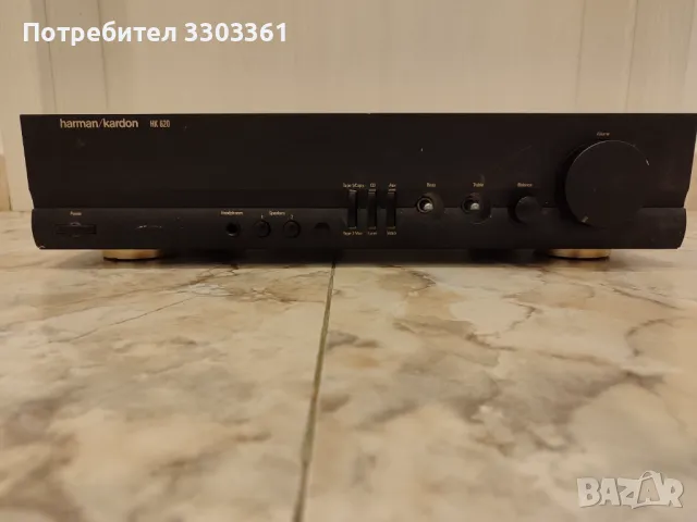 Стерео Усилвател Harman Kardon HK 620, снимка 1 - Ресийвъри, усилватели, смесителни пултове - 47211483