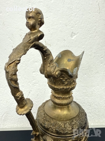 Бароков съд / кана за вода / вино. №7582, снимка 4 - Антикварни и старинни предмети - 52316358