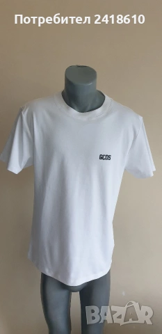 GCDS Milano Cotton Mens Size S НОВО! ОРИГИНАЛНА Мъжка Тениска!, снимка 6 - Тениски - 53917848