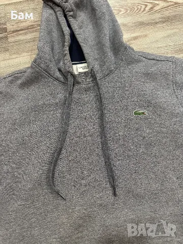 Оригинално мъжко Hoodie Lacoste Sport размер Л , снимка 3 - Спортни дрехи, екипи - 47453556