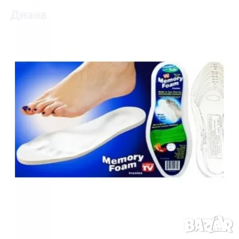 Универсални стелки от мемори пяна Memory Insoles, снимка 6 - Други - 48947963