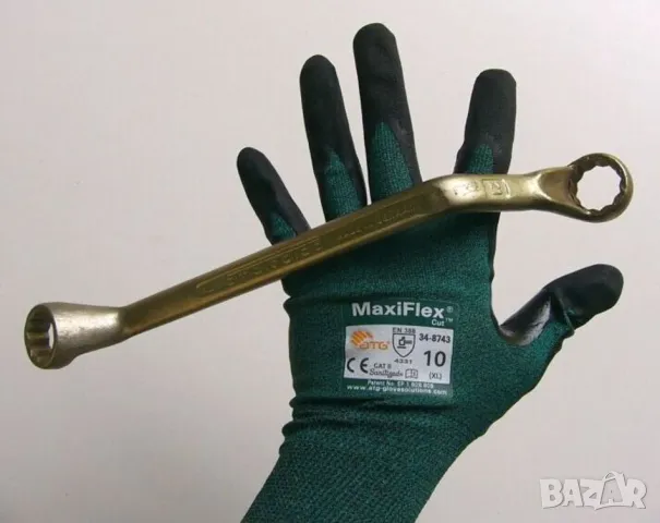 Нови Японски Гаечен КЛЮЧ 19x22 мм тип Тресчотка Вложка Лула Шило Лост Щанга и ЖАБКИ за Скеле БАРТЕР, снимка 15 - Други инструменти - 50116052