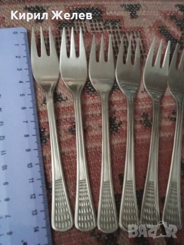 Български вилици 6 броя 53740, снимка 2 - Прибори за хранене, готвене и сервиране - 53434748