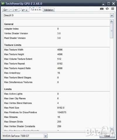 Видео карта NVidia GeForce Gigabyte NX7300 GT 256MB GDDR2 128bit PCI-E, снимка 10 - Видеокарти - 53863731