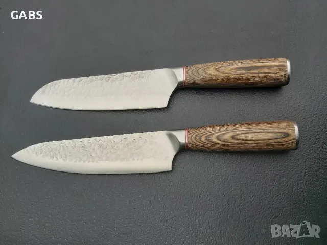 Готварски нож с дървена дръжка 2 модела,S122, снимка 9 - Ножове - 49749427