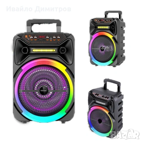 Караоке тонколона 12 инча KTS-2162, снимка 3 - Тонколони - 54218263