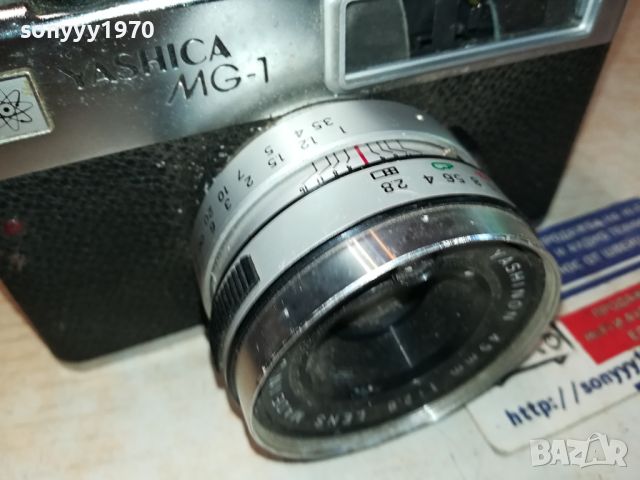 YASHICA MG-1 MADE IN JAPAN-ВНОС GERMANY 1204241054, снимка 15 - Фотоапарати - 45233963