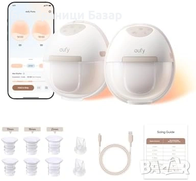 Нова Eufy E20 преносима помпа за кърма със затопляне Hands-Free App, снимка 6 - Помпи за кърма - 53018588