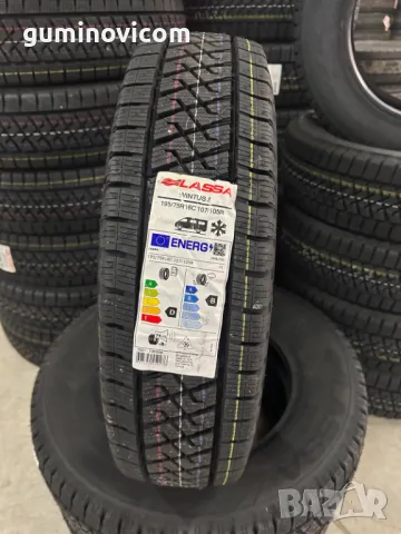 🚐 Зимни ❄️❄️❄️ бусови гуми 195/75R16C LASSA WINTUS 2, снимка 1 - Гуми и джанти - 47586738