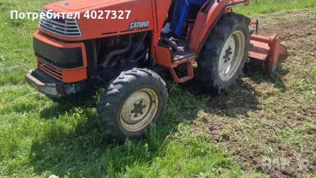 продава се трактор Kubota с целия инвентар от снимките , снимка 2 - Селскостопанска техника - 50033254