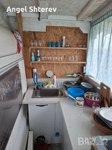 Продавам каравана с изграден навес , снимка 10 - Каравани и кемпери - 53582195
