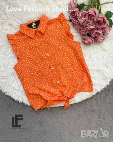 Риза LFS Summer Edition Orange 8955, снимка 2 - Ризи - 45961139