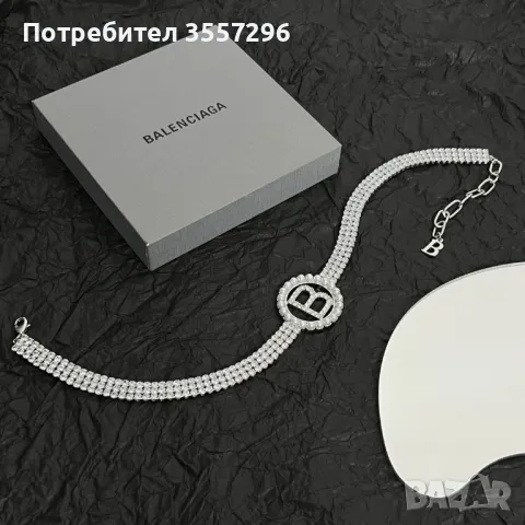 Колие Balenciaga, снимка 2 - Колиета, медальони, синджири - 46899887