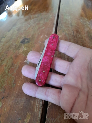 Стар джобен нож,ножче,ножка #178, снимка 2 - Други ценни предмети - 53445599