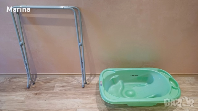 Анатомична бебешка ваничка със стойка Lorelli, снимка 2 - За банята - 51575985