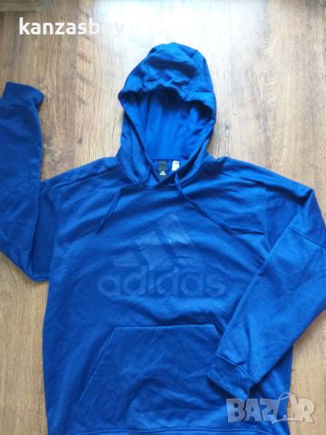 adidas TI FLC PO LOGO - страхотно мъжко горнище Л , снимка 6 - Спортни дрехи, екипи - 45625946