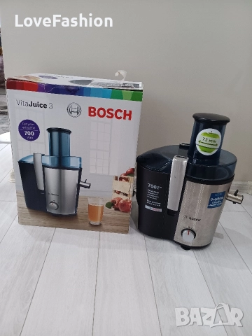 Сокоизстисквачка Bosch Vita JUICE 3 700W, снимка 9 - Сокоизстисквачки и цитрус преси - 52655683
