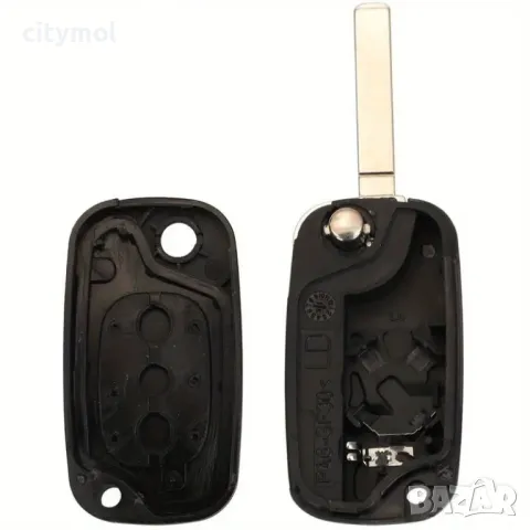 Кутийка за ключ изкачащо острие с 2 бутона за Renault Clio, Kangoo, Master, Modus, Twingo, Nissan Pu, снимка 3 - Аксесоари и консумативи - 50318742