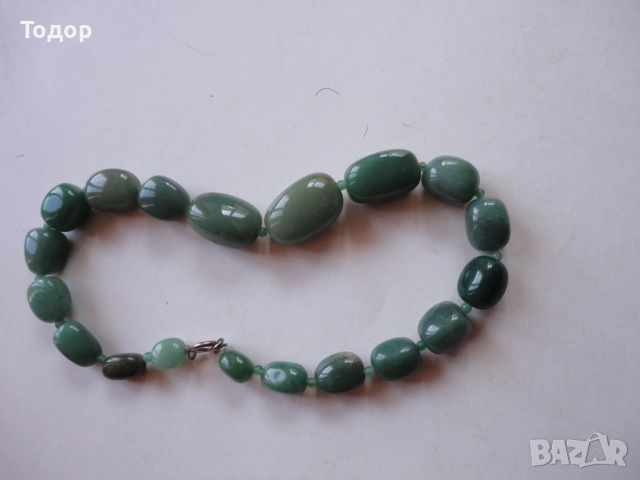 Страхотно колие гердан авантюрин , снимка 5 - Колиета, медальони, синджири - 52849609