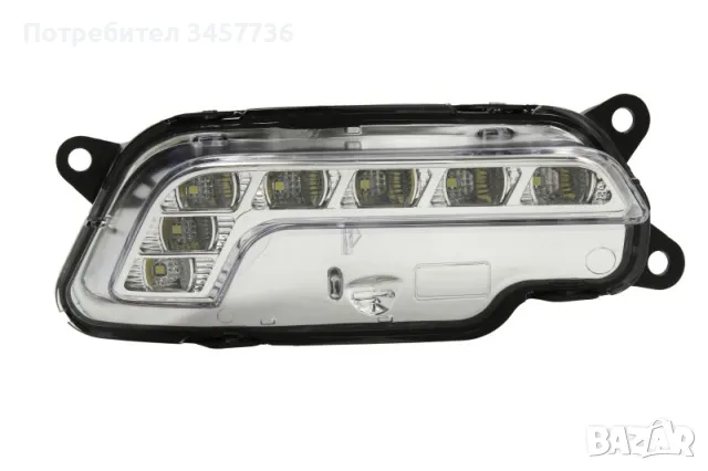 LED Дневни Светлини Халоген DRL Mercedes E Class W212 W207, снимка 1 - Части - 47128496