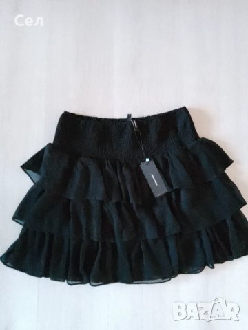 Нова черна пола Vero Moda М-Л, снимка 2 - Поли - 50130543