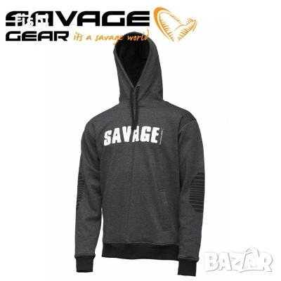Savage Gear Logo Hoodie -размери M, L, XXL