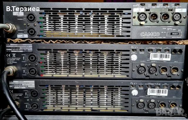 Camco Vortex 6 - високоефективен немски професионален усилвател, снимка 2 - Ресийвъри, усилватели, смесителни пултове - 49867022