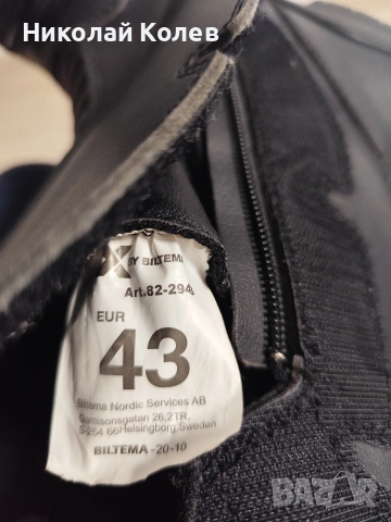 мотоботуши Biltema X , снимка 6 - Мъжки ботуши - 53434428