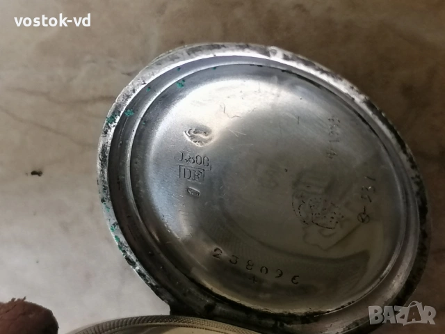 CIILINDRE 10 RUBIS - РАБОТЕЩ ЧАСОВНИК , снимка 11 - Антикварни и старинни предмети - 54083089