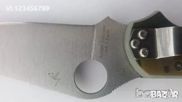 Сгъваем нож Spyderco CPM-S30V - FA35, 80х210мм, снимка 5 - Ножове - 49594541