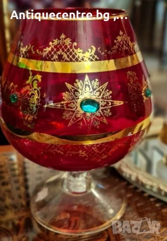  Невероятни, венециански  чаши.  ( големи ). , снимка 3 - Декорация за дома - 50512427