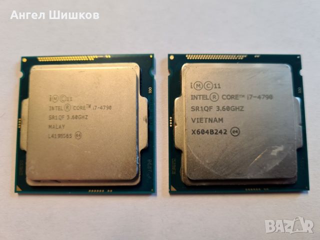 Intel Core i7-4790 SR1QF 3600MHz 4000MHz(turbo) L2=1MB L3=8MB 84Watt Socket 1150 