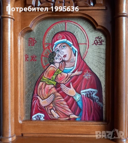 Дърворезба- домашен иконостас , снимка 5 - Икони - 50676406
