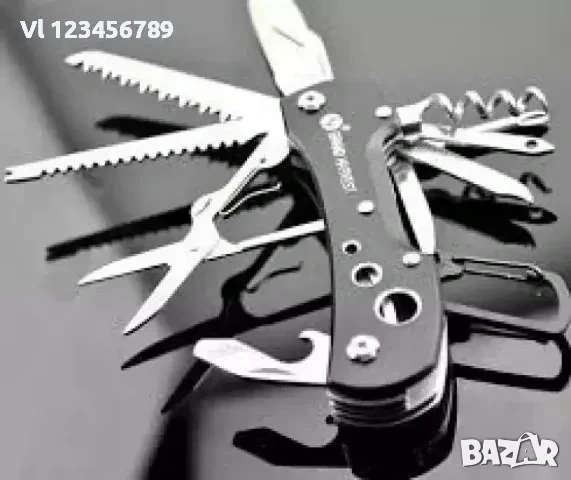 Качествен комбиниран нож 13 в 1 Grand Harvest , снимка 4 - Ножове - 54001459