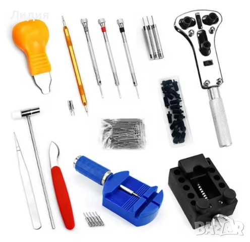 Комплект инструменти за ремонт на часовници , снимка 2 - Други инструменти - 53464233