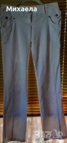 Дамски панталон тип сатен, снимка 1 - Панталони - 46413713
