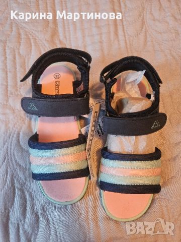 Нови сандали за момиче Kappa, снимка 1 - Детски сандали и чехли - 46290467