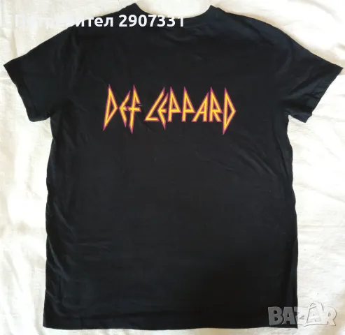 Тениска групи Def Leppard. Официален продукт, снимка 2 - Тениски - 47145969