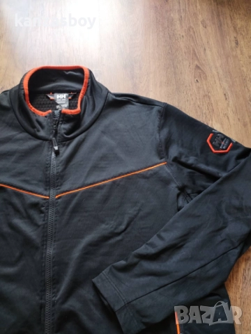 Helly Hansen Workwear Chelsea Evolution Stretch Midlayer Jacket - ГОЛЯМО работно яке 3ХЛ, снимка 4 - Якета - 51913027