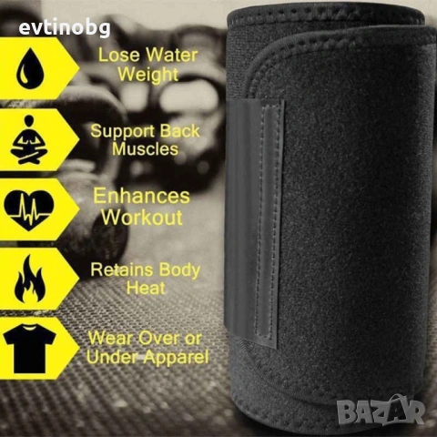 Неопренови унисекс колани за отслабване на бедрата, снимка 5 - Масажори - 53846124