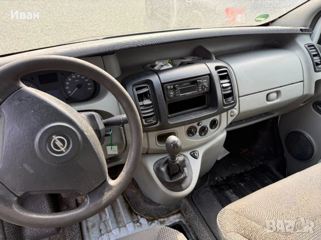 OPEL VIVARO 2.0D*114HP*FACE*ТОВАРЕН*ЕЛ. ПРОБЛЕМ*, снимка 9 - Бусове и автобуси - 53701540