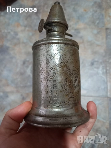 Френска маслена лампа, снимка 9 - Антикварни и старинни предмети - 52858045