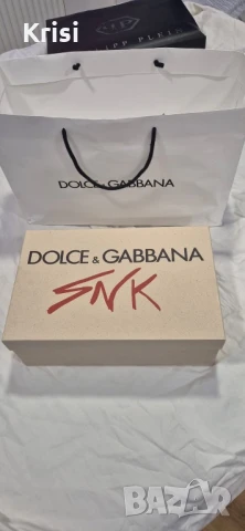 Мъжки обувки Dolce & Gabbana , снимка 5 - Маратонки - 51409569