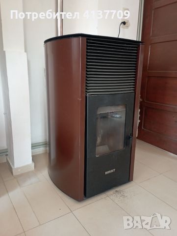 Камина на пелети Бърнит Burnit 25 kw, снимка 2 - Пелети - 46305857